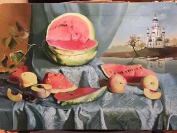 Натбрморт, картина маслом от ИП Пахомчик К В