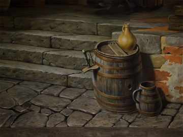 Художественная роспись винного погреба 2 от ИП Пахомчик К В