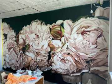 Роспись стен в квартире на улице Могилевская от ИП Пахомчик К В